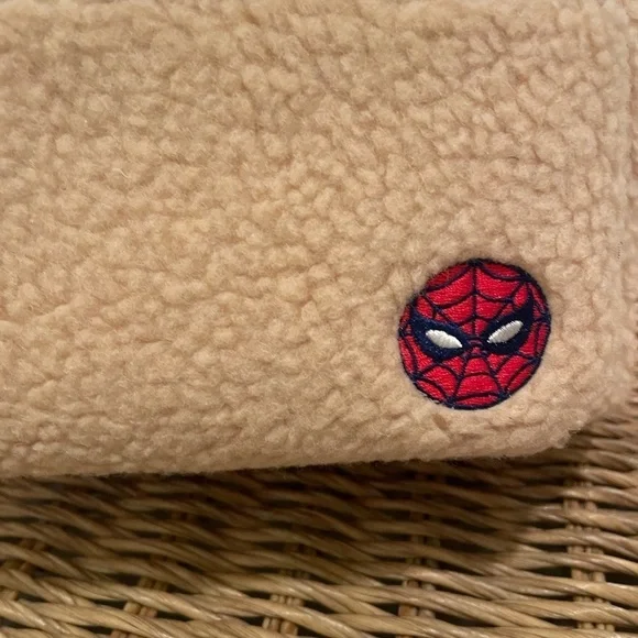 NWT Marvel Loungefly Sherpa Mini Backpack Spider-Man - Picture 2 of 9